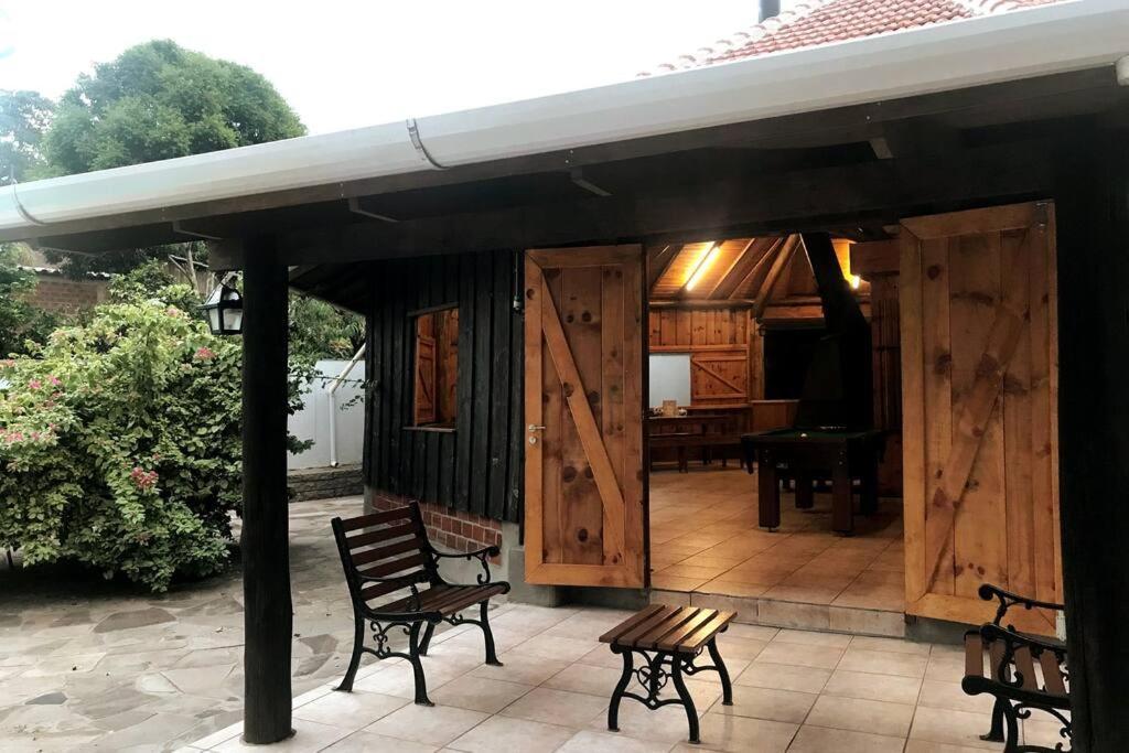 Galpao Rustico No Vale Dos Vinhedos Bento Gonçalves Exterior foto