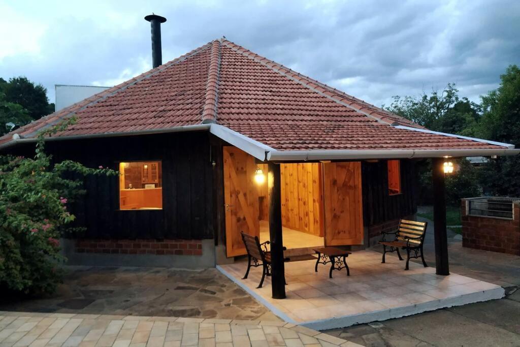 Galpao Rustico No Vale Dos Vinhedos Bento Gonçalves Exterior foto